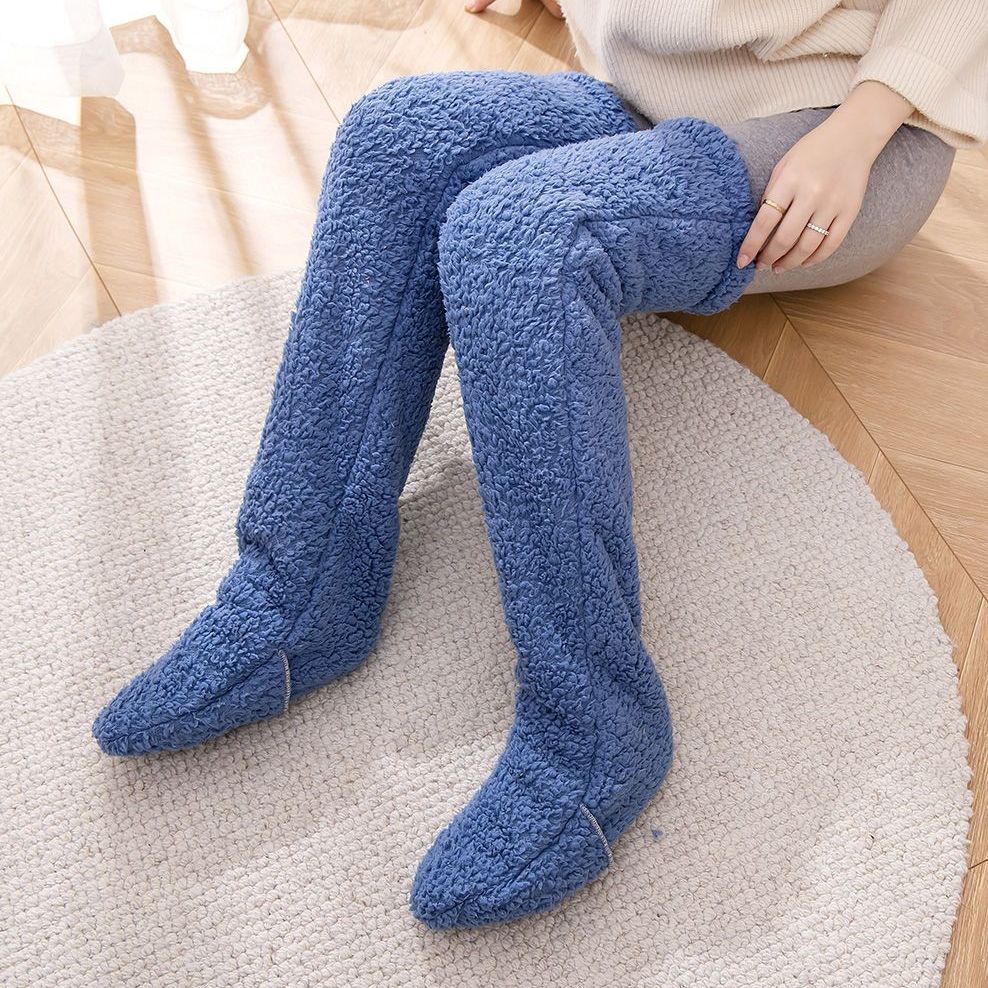 Over Knee High Fuzzy Mutton Socks