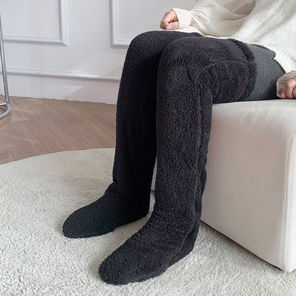 Over Knee High Fuzzy Mutton Socks