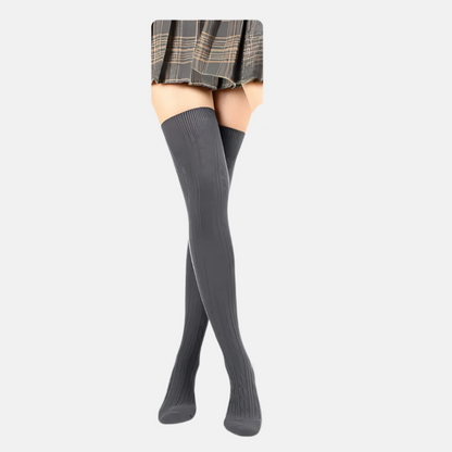 3 Pairs Thigh High Socks