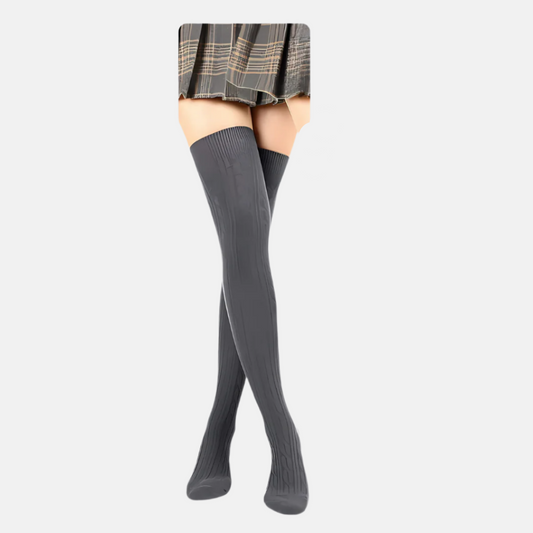 3 Pairs Thigh High Socks