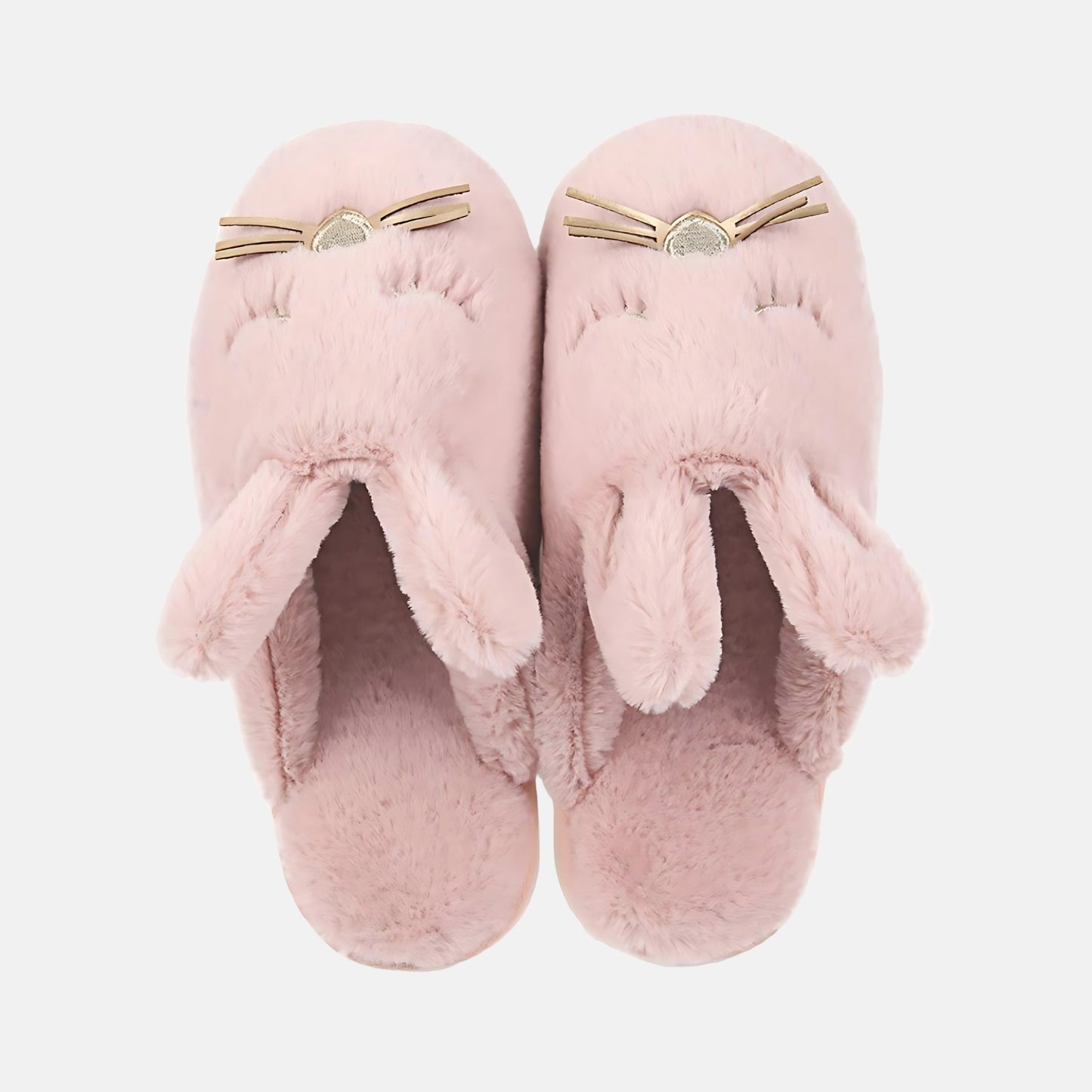 Fuzzy Bunny Slippers