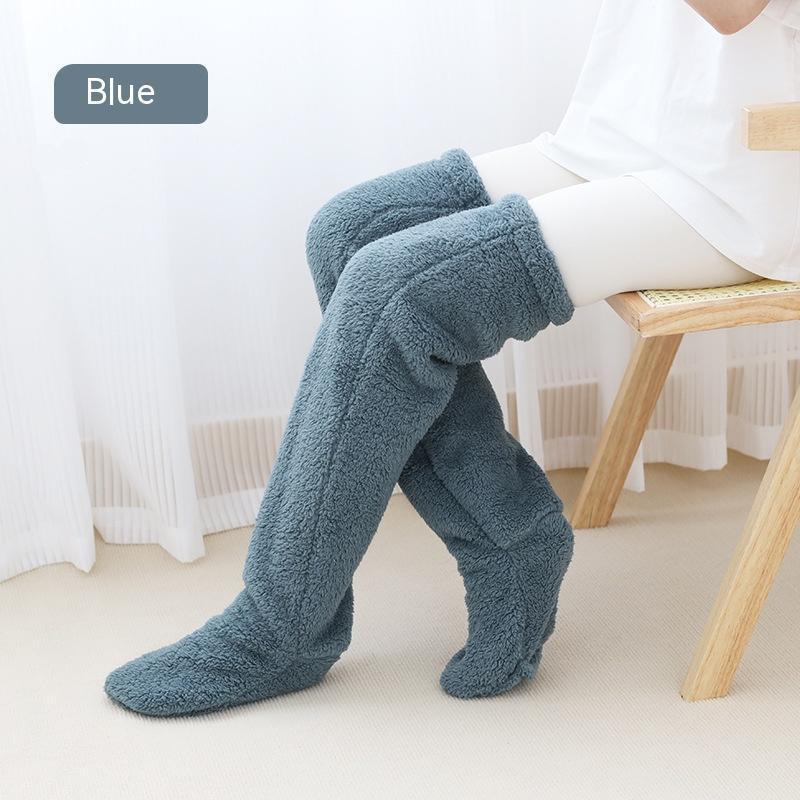 Over Knee High Fuzzy Mutton Socks