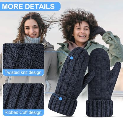 Thermal Touch Women's Winter Mittens